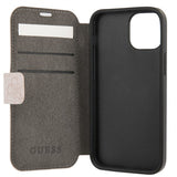 Guess iPhone 13 Mini Etui Metal Logo Rosa
