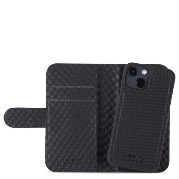 holdit iPhone 13 Mini Etui Wallet Case Magnet Svart
