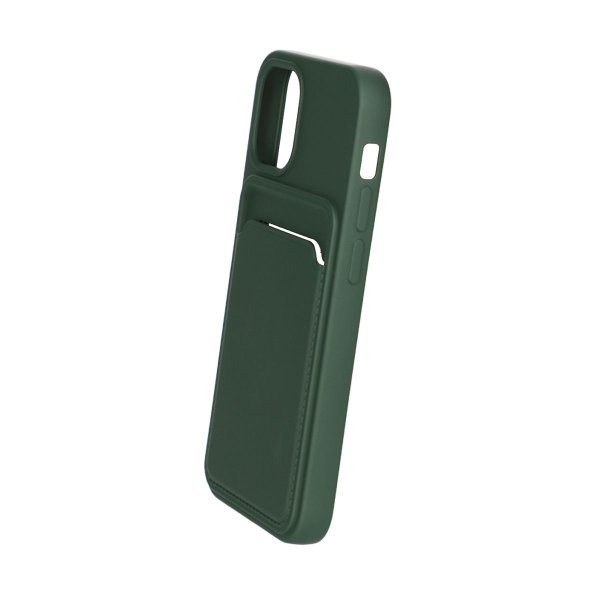 iPhone 13 Mini Deksel Kortholder Grønn