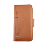 Rvelon iPhone 13 Mini Etui Utbrettbar Kortlomme Brun