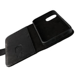Rvelon iPhone 13 Mini Etui Ekte Skinn Svart
