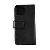 Rvelon iPhone 13 Mini Etui Ekte Skinn Svart