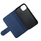 Rvelon iPhone 13 Mini Etui Detachable Wallet Case Blå