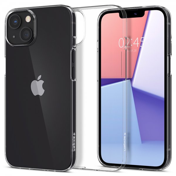 Spigen iPhone 13 Mini Deksel AirSkin Crystal Clear