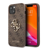 Guess iPhone 13 Mini Deksel Big Logo Brun