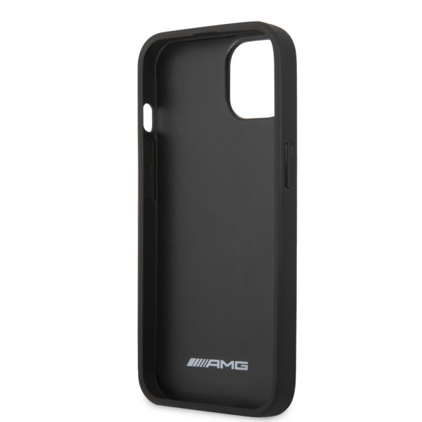 AMG iPhone 13 Mini Deksel Carbon Effect Stitching Svart
