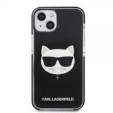 Karl Lagerfeld iPhone 13 Mini Deksel Choupette Svart