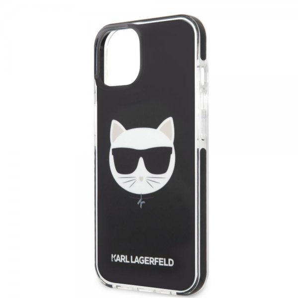 Karl Lagerfeld iPhone 13 Mini Deksel Choupette Svart