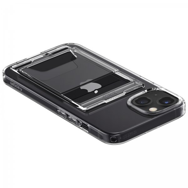 Spigen iPhone 13 Mini Deksel Crystal Slot Dual Crystal Clear