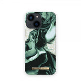 Ideal of Sweden iPhone 13 Mini Deksel Fashion Case Golden Olive Marble
