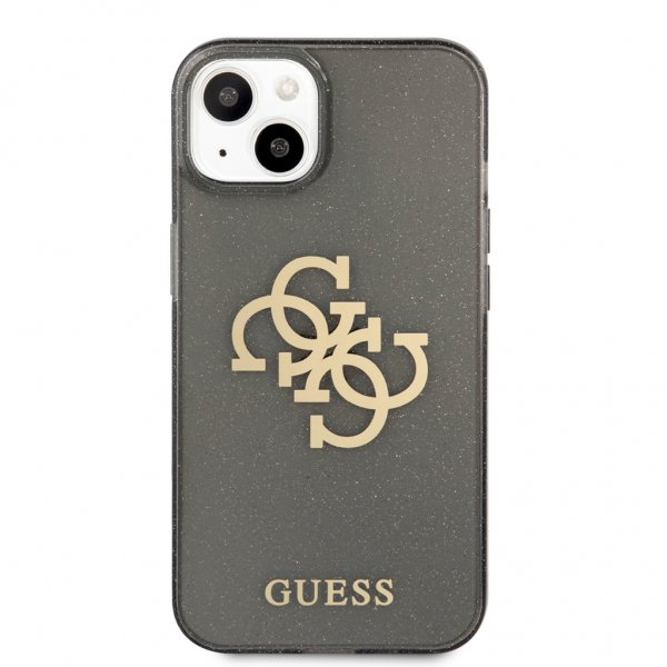 Guess iPhone 13 Mini Deksel Full Glitter Svart