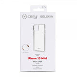 Celly iPhone 13 Mini Deksel GELSKIN Klar