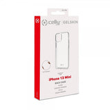 Celly iPhone 13 Mini Deksel GELSKIN Klar