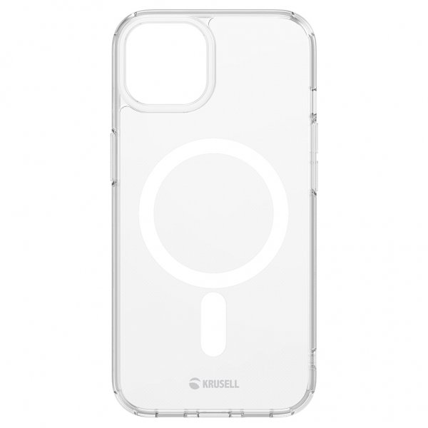 Krusell iPhone 13 Mini Deksel MagSafe Clear Cover Transparent