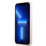 Guess iPhone 13 Mini Deksel Metal Triangle Rosa