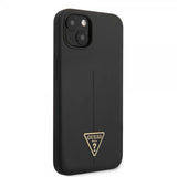 Guess iPhone 13 Mini Deksel Metal Triangle Svart