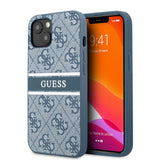 Guess iPhone 13 Mini Deksel Printed Stripe Blå
