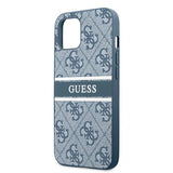 Guess iPhone 13 Mini Deksel Printed Stripe Blå