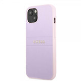 Guess iPhone 13 Mini Deksel Saffiano Metal Logo Lilla