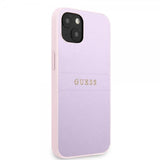 Guess iPhone 13 Mini Deksel Saffiano Metal Logo Lilla