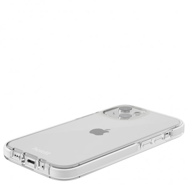 holdit iPhone 13 Mini Deksel Seethru Hvit