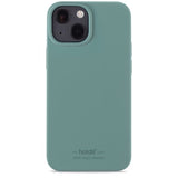 holdit iPhone 13 Mini Deksel Silikon Moss Green