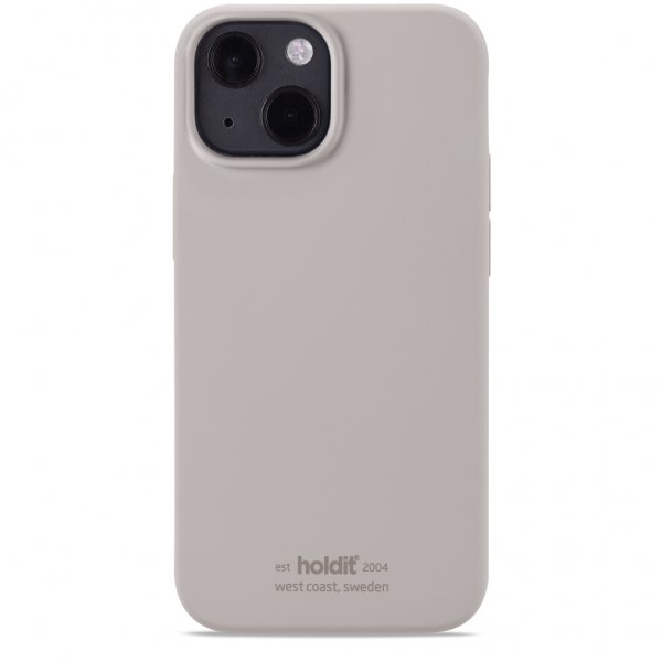 holdit iPhone 13 Mini Deksel Silikon Taupe