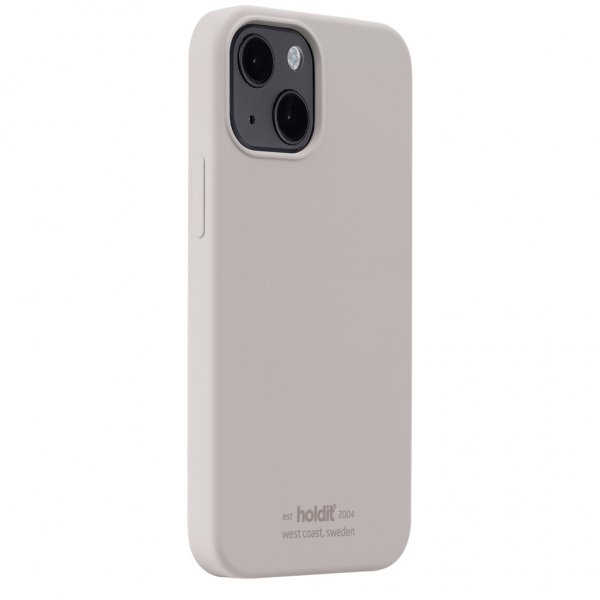 holdit iPhone 13 Mini Deksel Silikon Taupe