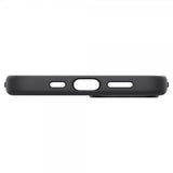 Spigen iPhone 13 Mini Deksel Silicone Fit Svart