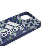 Adidas iPhone 13 Mini Deksel Snap Case Leopard Bold Blue