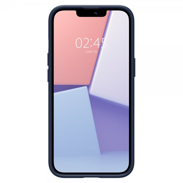 Spigen iPhone 13 Mini Deksel Thin Fit Navy Blue