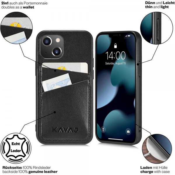 Kavaj iPhone 13 Mini Deksel Tokyo Svart
