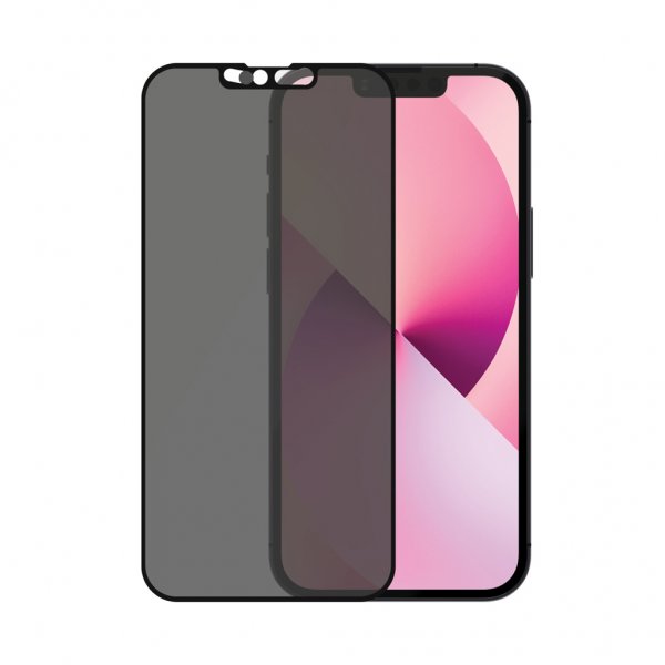 PanzerGlass iPhone 13 Mini Skjermbeskytter Edge-to-Edge CamSlider Privacy
