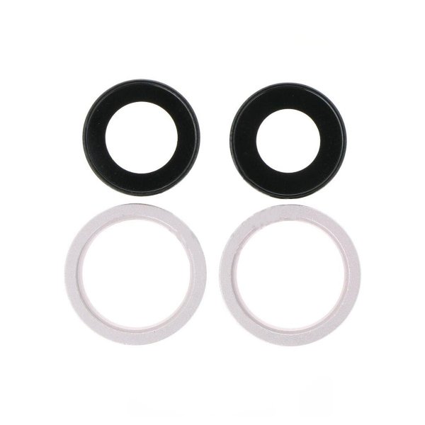 iPhone 13 Mini/13 kameralinse med ramme - rosa