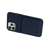 iPhone 13 Deksel Kortholder Blå
