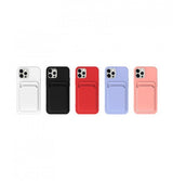 iPhone 13 Deksel Kortholder Rosa