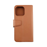 Rvelon iPhone 13 Etui Utbrettbar Kortlomme Brun