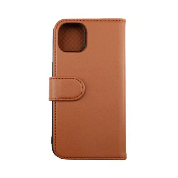 Rvelon iPhone 13 Etui Detachable Wallet Case Brun