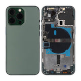 iPhone 13 Pro bakside med komplett ramme OEM - grønn