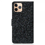 iPhone 13 Pro Etui Glitter Stripe Svart