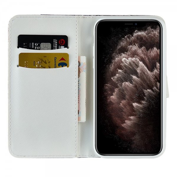 iPhone 13 Pro Etui Krokodillemønster Glitter Blå