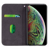 iPhone 13 Pro Etui Krokodillemønster Glitter Flip Sin