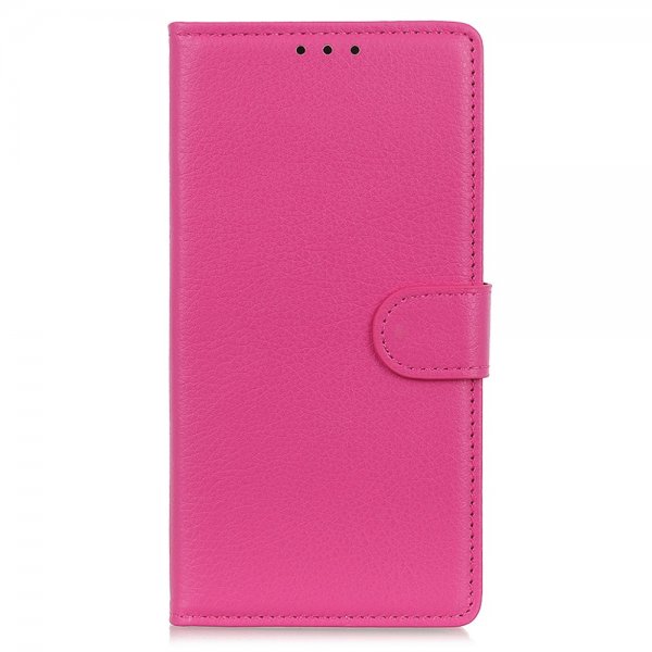 Nordic Covers iPhone 13 Pro Etui Litchi Magenta