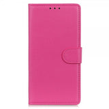 Nordic Covers iPhone 13 Pro Etui Litchi Magenta