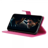 Nordic Covers iPhone 13 Pro Etui Litchi Magenta