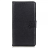 Nordic Covers iPhone 13 Pro Etui Litchi Raven Black