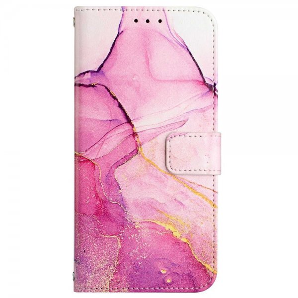iPhone 13 Pro Etui Marmor Lilla