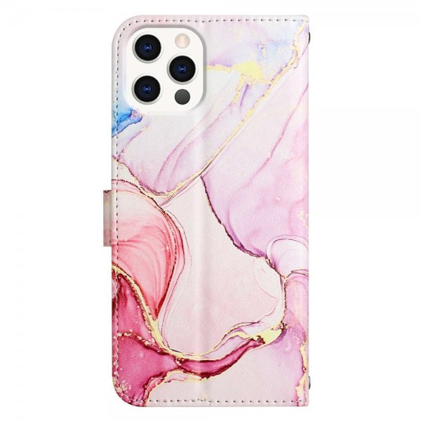 iPhone 13 Pro Etui Marmor Rosegull