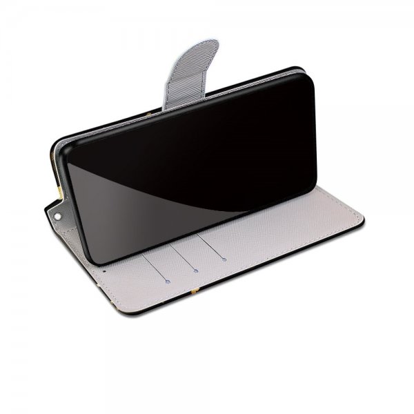 iPhone 13 Pro Etui Motiv Gylden Sommerfugler
