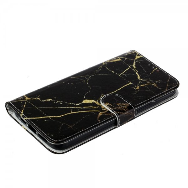 iPhone 13 Pro Etui Motiv Marmor Gull
